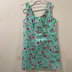 Faded Glory stretch floral print sleeveless, Size 14 Easter, Spring, Sunmer